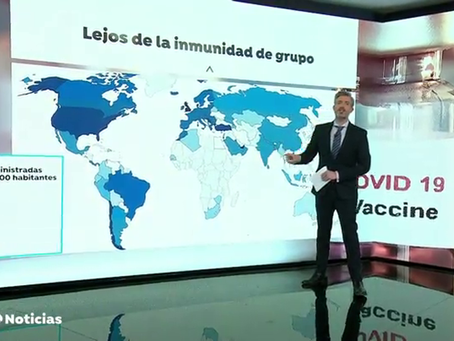 Así avanza la vacunación contra el Covid-19 en todo el mundo