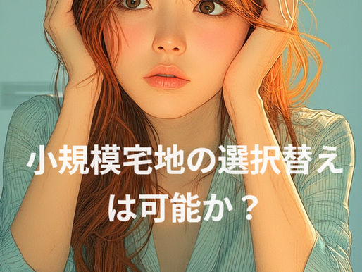 小規模宅地の選択替えは可能か