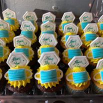 Masks Cupcakes