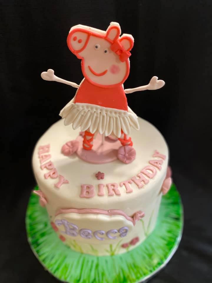 Peppa Pig Theme Cake 2