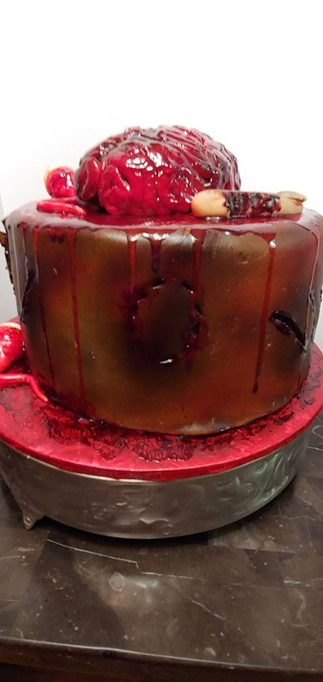 Thumbnail: Halloween Brain Cake