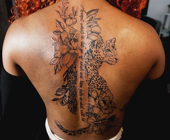 Spine Tattoo