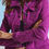 Thumbnail: Dark Magenta  Slim Fit Denim Trucker Jacket Women – Stretch Cotton Jean  Fitted