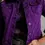 Thumbnail: Slim Stretch Denim jacket Purple