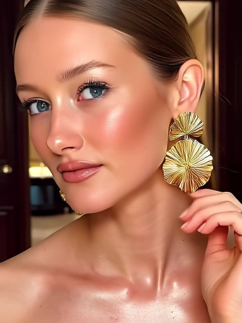 Thumbnail: DALI GOLD EARRINGS