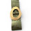 Thumbnail: Metallic Belt Suede Leather wit wide Buckle