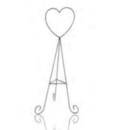 Heart Floor Standing Structure