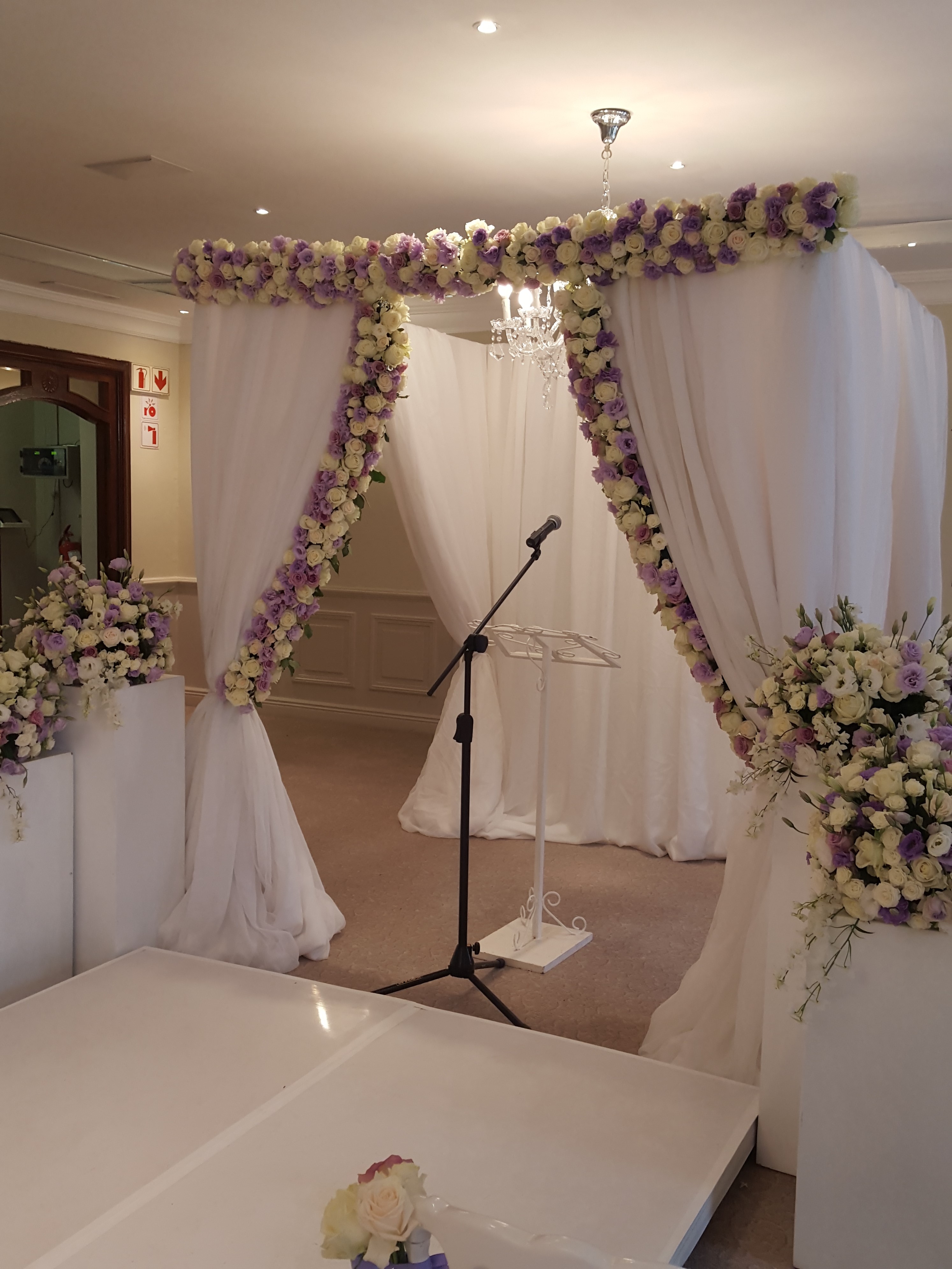 Draping & Lighting by Oopsie Daisy Flowers