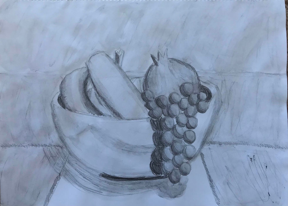 Fruit (watercolor pencil)