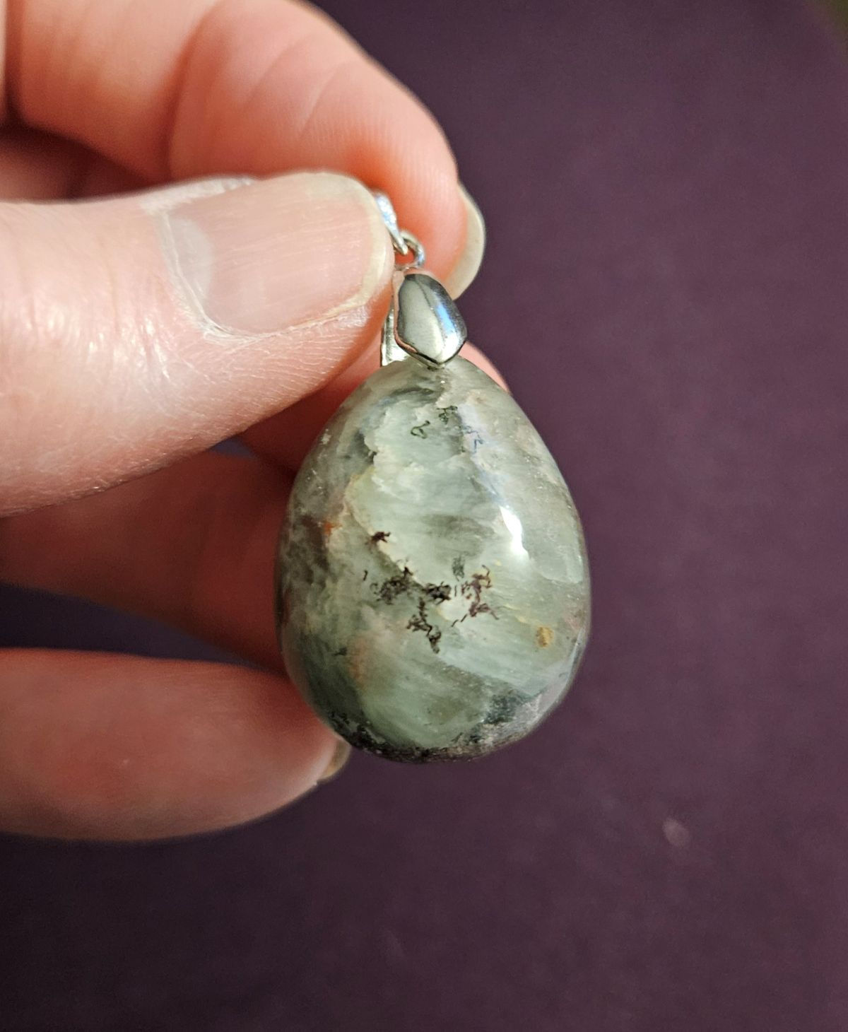 Moss Agate Pendant