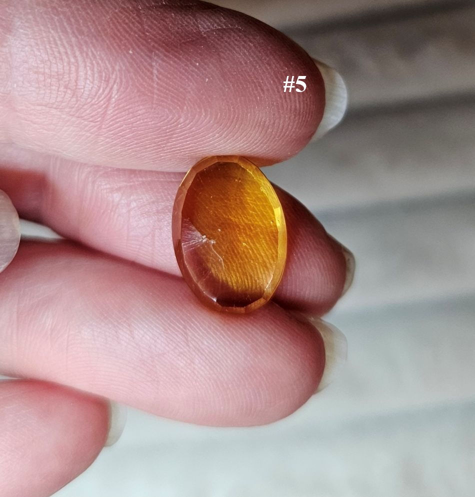 Thumbnail: Honeycomb Faceted Citrine