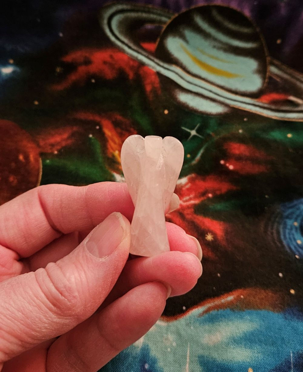 Rose Quartz Angel