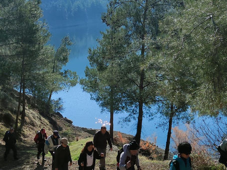 8.1.23 -ΠΟΡΕΙΑ ΣΤΟ ΦΡΑΓΜΑ ΞΥΛΙΑΤΟΥ- ΚΟΨΙΜΟ ΒΑΣΙΛΟΠΙΤΑΣ- ΠΙΚ ΝΙΚ ΚΑΙ ΚΛΗΡΩΣΗ ΔΩΡΩΝ