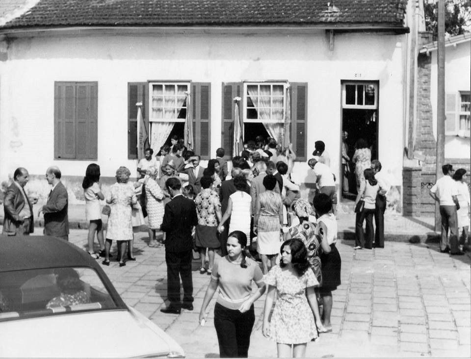 "Nossa casa na Carlos Botelho", c. 1970 - acervo do autor
