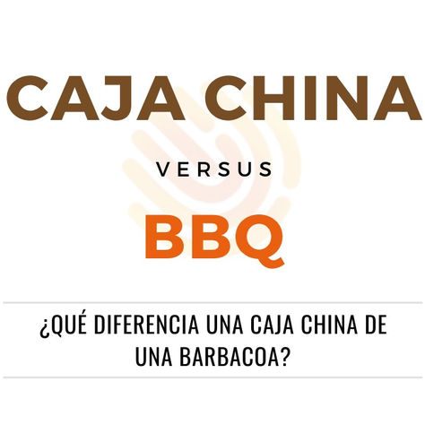 Infografía - Qué diferencia una barbacoa de una Caja China
