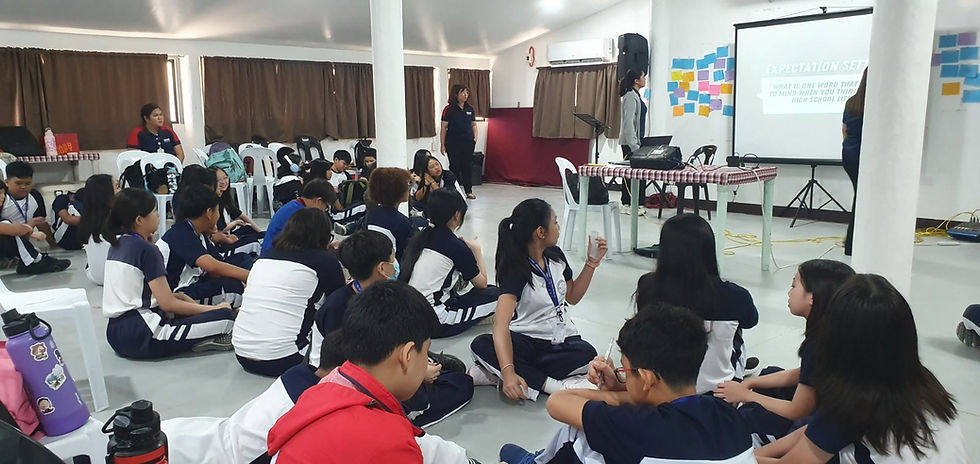 Grade 7 Build-Up Camp: Bonding and Blessings