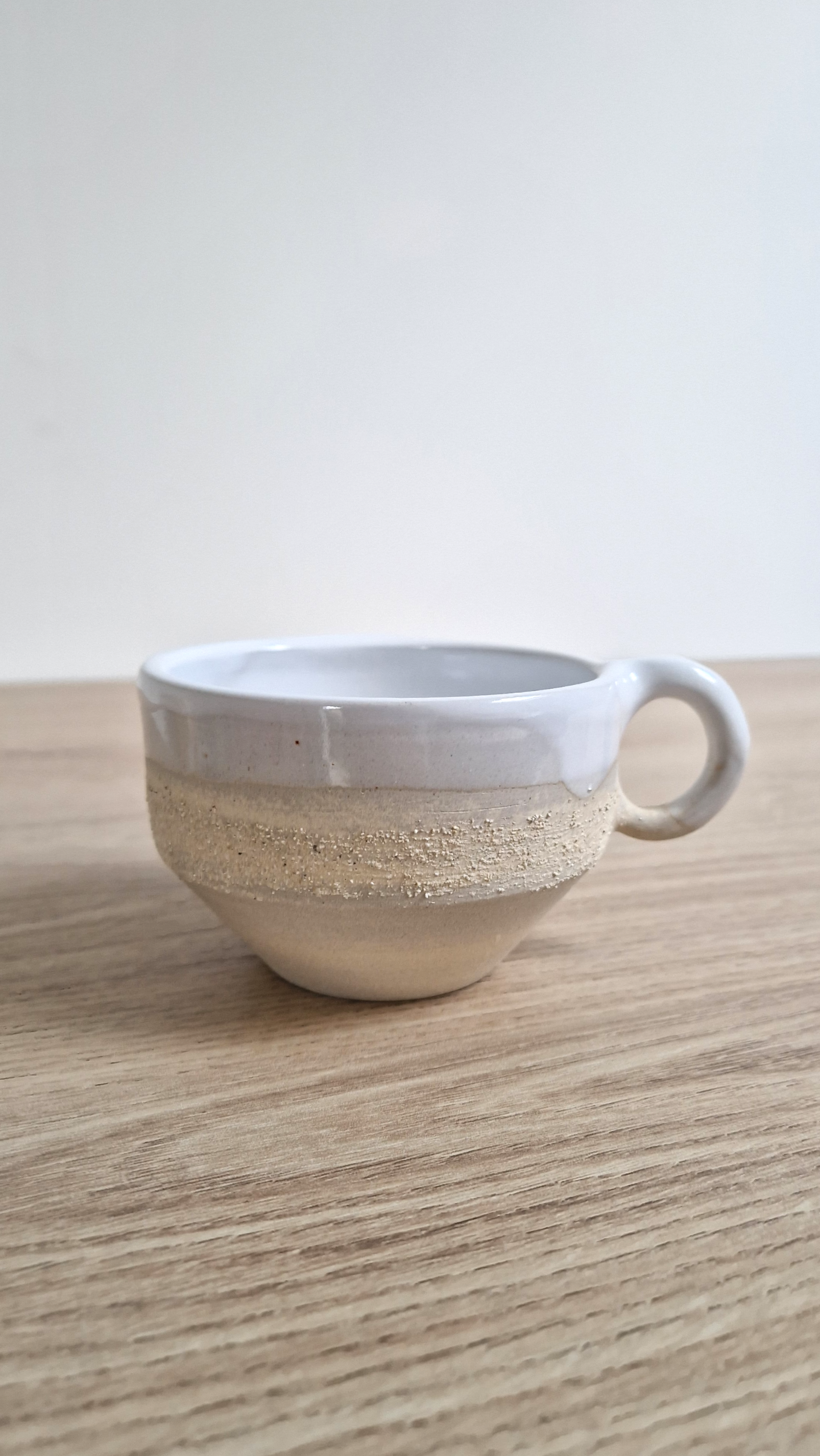 Tasse à thé blanche céramique - Sand