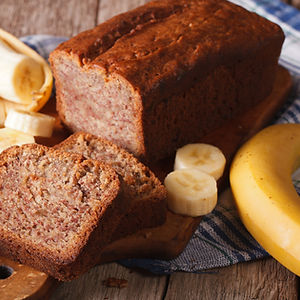 Housemade Banana Bread with Vanilla Whisky Butter