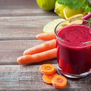 Fresh Pressed Beet Apple Juice