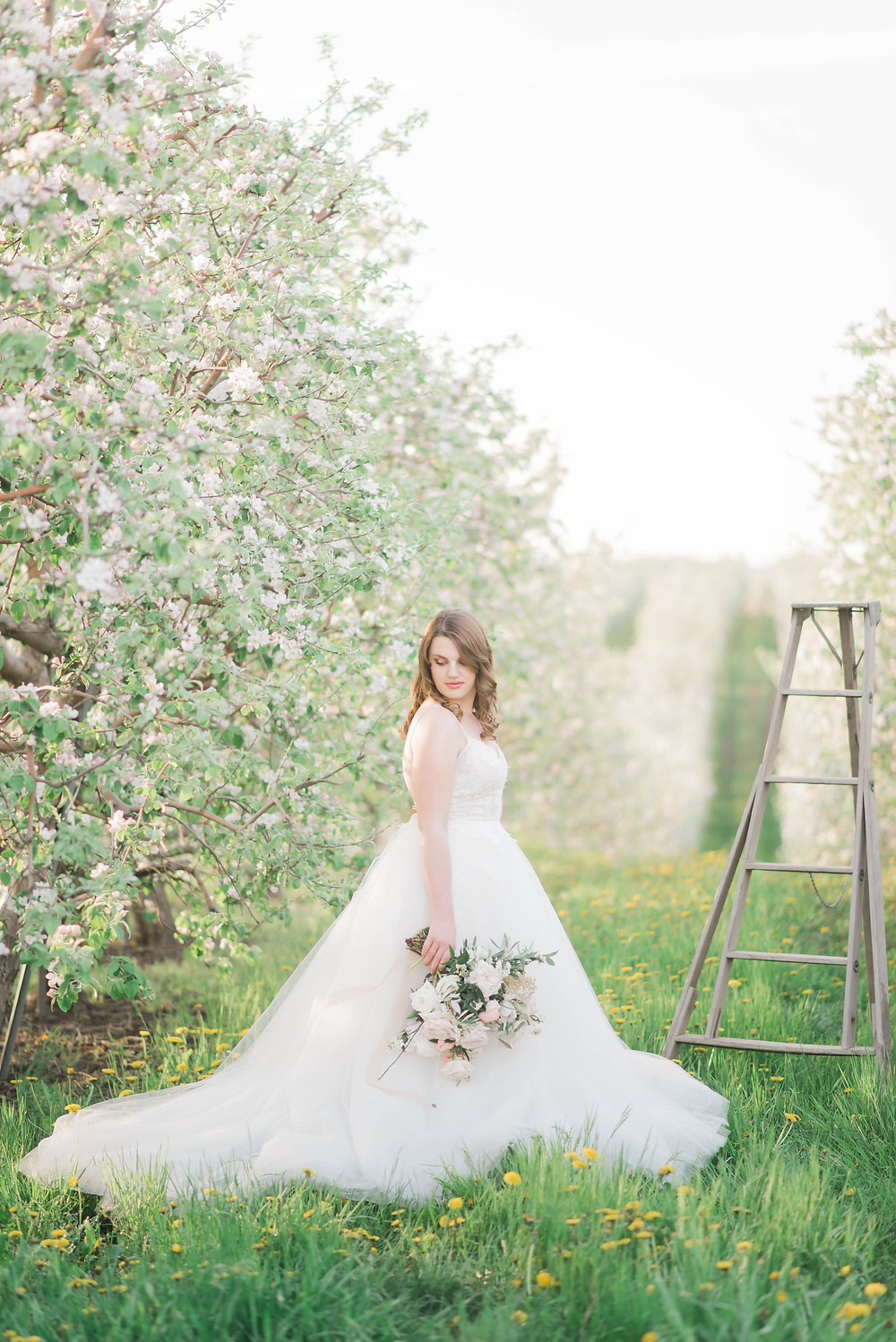 apple blossom wedding inspiration