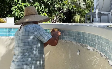 Repairing Swimming Pool
