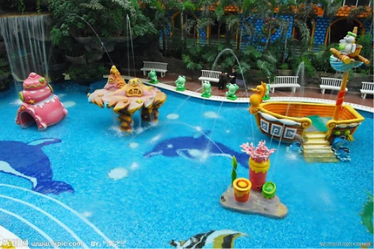 Above ground step and ladder