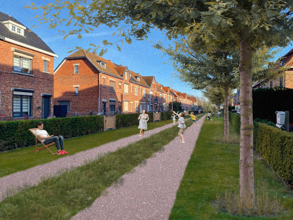 Zwartberg Street Scene: Future Vision