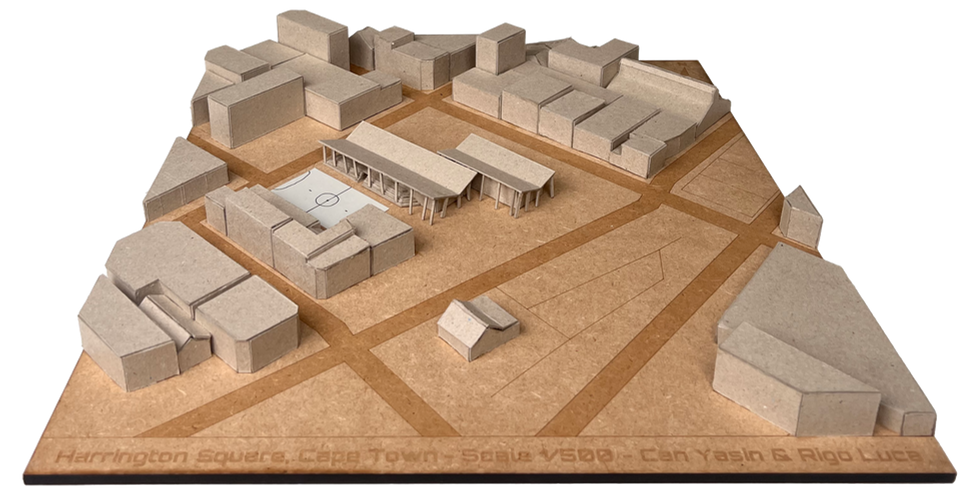 Urban Planning Model, 1:500