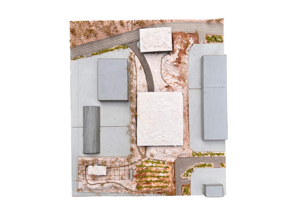 Project Site Model – View 3, Scale 1:200