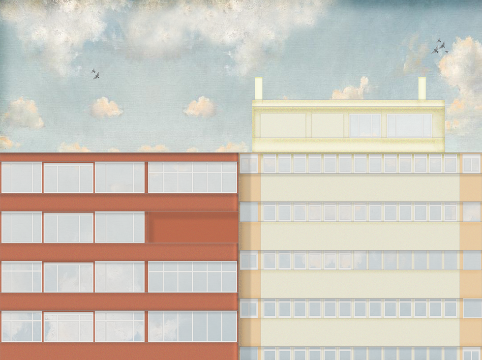 Elevation of Existing Building
