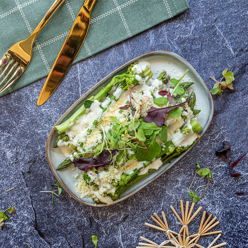 Asparagus & Broccolini Salad Meal Kit Clean Plate Co.