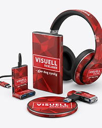 elektronikk profileringsartikler Visuell reklame