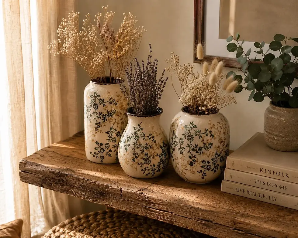 Thumbnail: Vintage Decorative Ceramic Vase