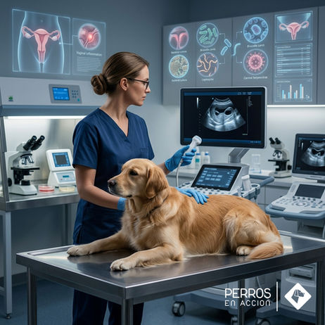 Enfermedades reproductivas más comunes en las perras: patologías, diagnóstico y abordaje veterinario