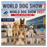 Exposición Mundial Canina 2027 se realizará en Tulln, Austria