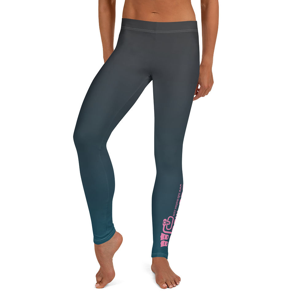 Thumbnail: Plain 'Whale Shark' Ladies Leggings