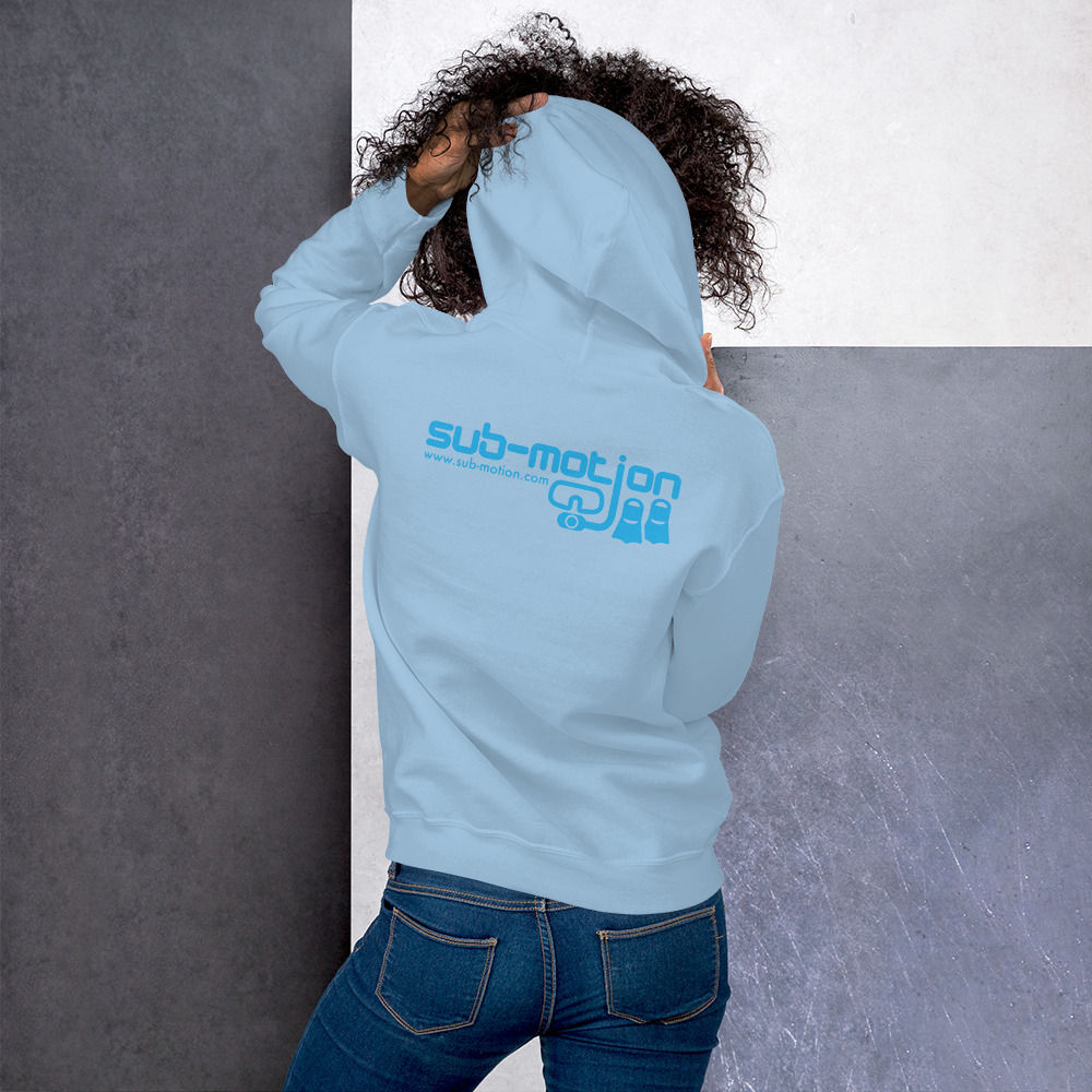 Baby Blue Logo Ladies Hoodie