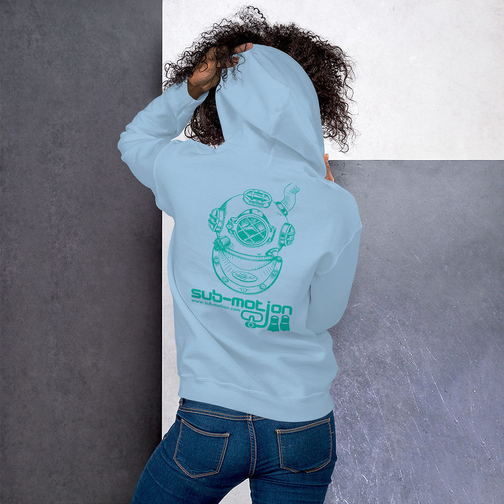 Thumbnail: Aqua Helmet Ladies Hoodie