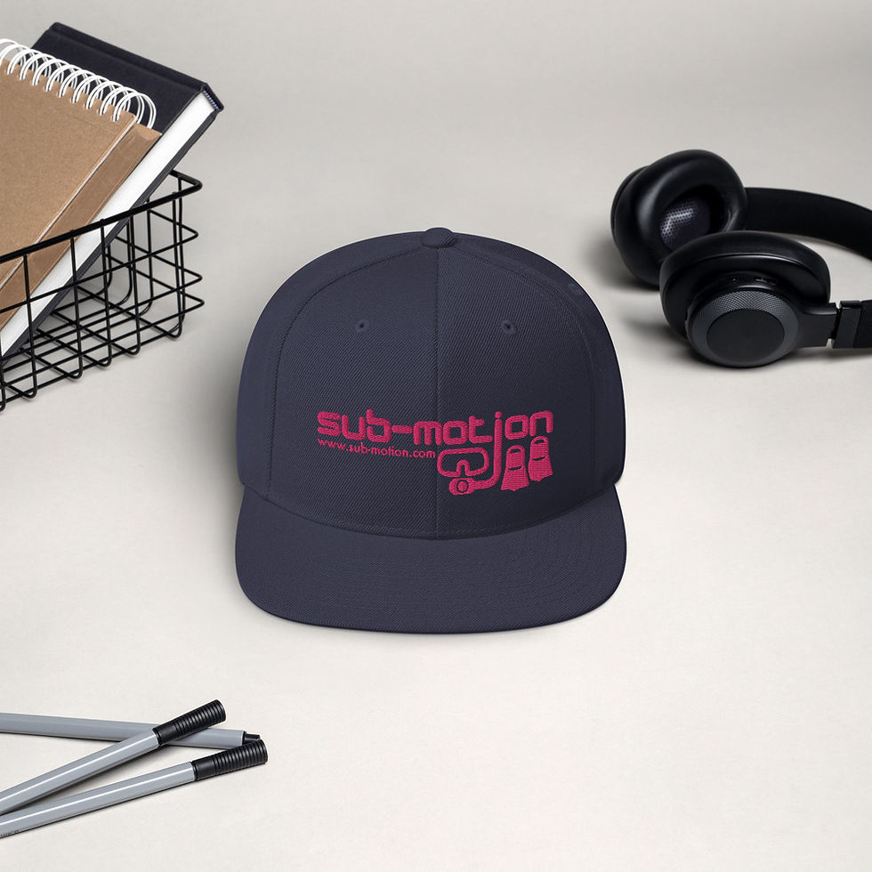 Thumbnail: Flamingo Pink Embroidered Logo Classic Snapback Hat