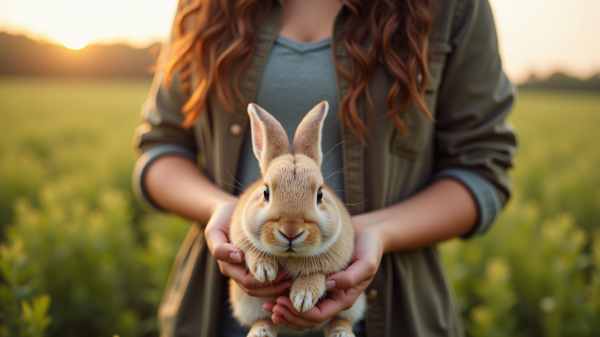 Backyard rabbit