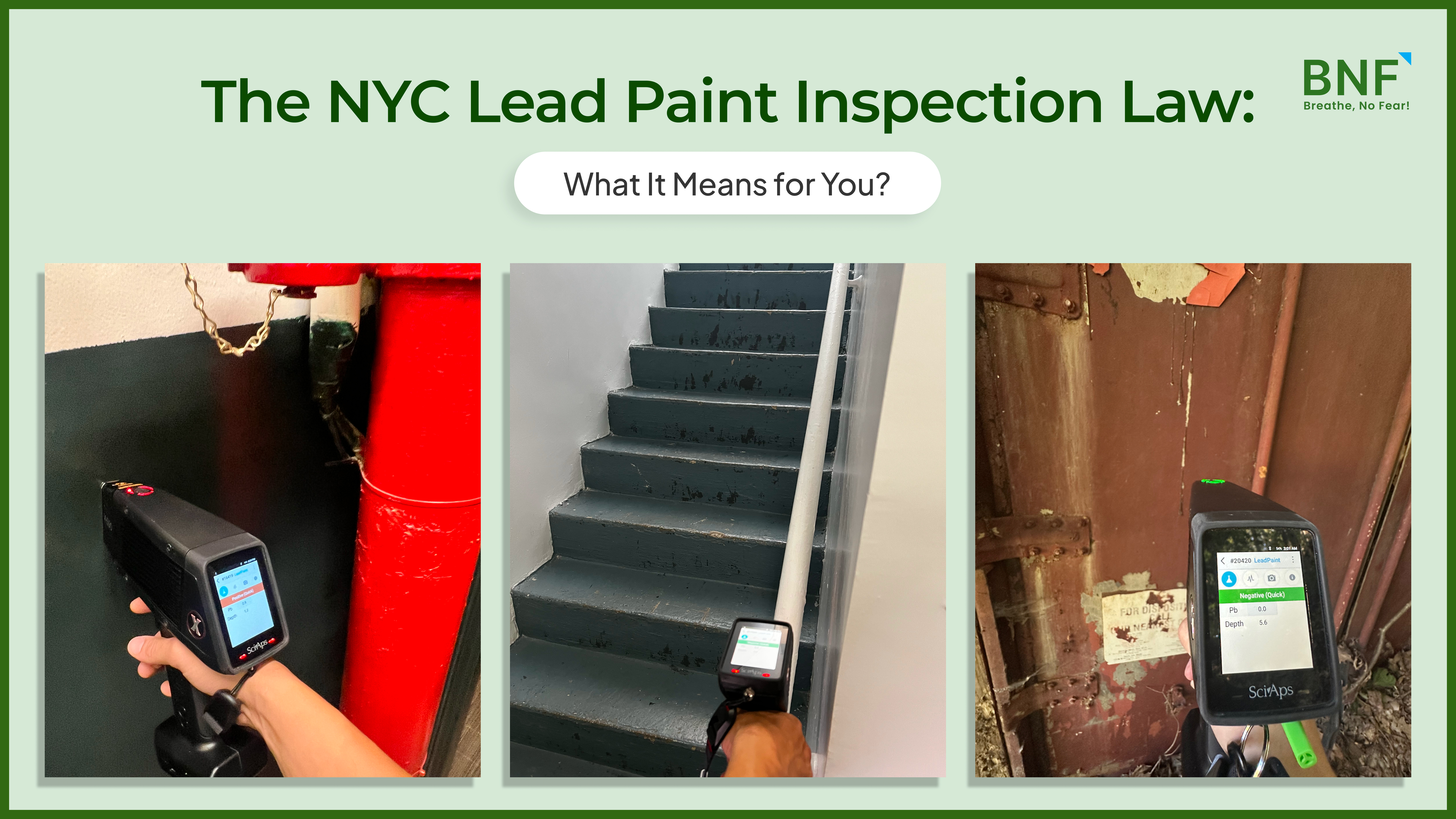 NYC lead paint inspection law