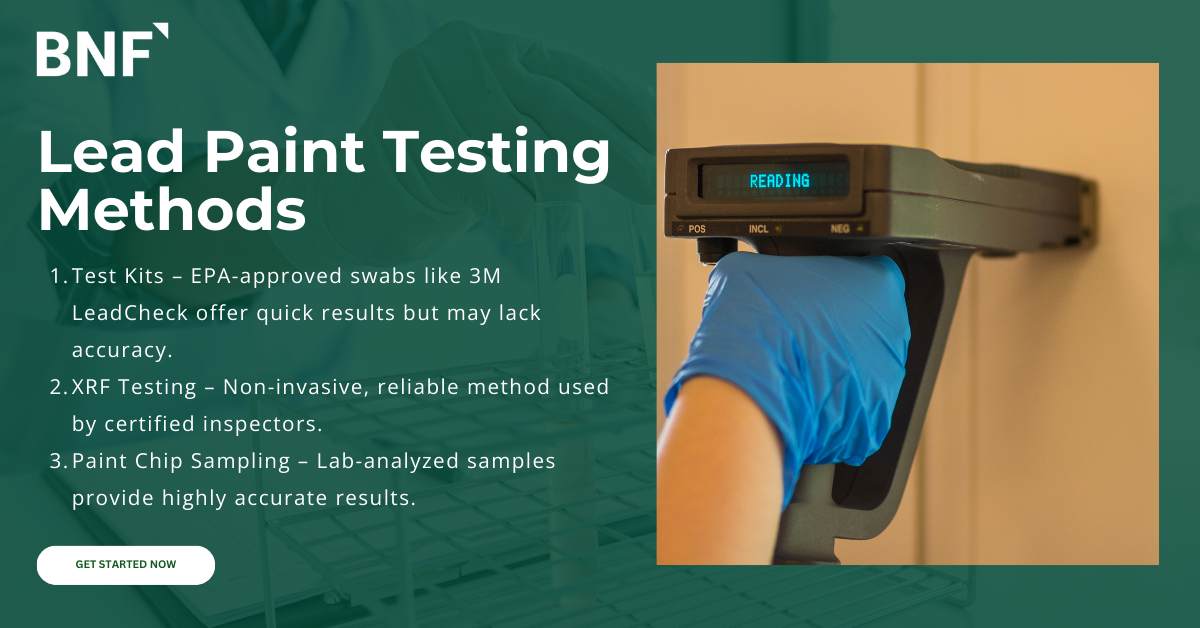 lead testing method