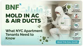 Mold in Air Conditioners and Air Ducts — What NYC Apartment Tenants Need to Know