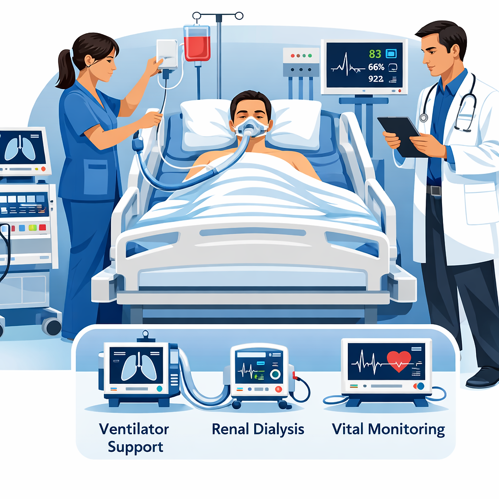 Role of the MICU - Organ Support and Monitoring
