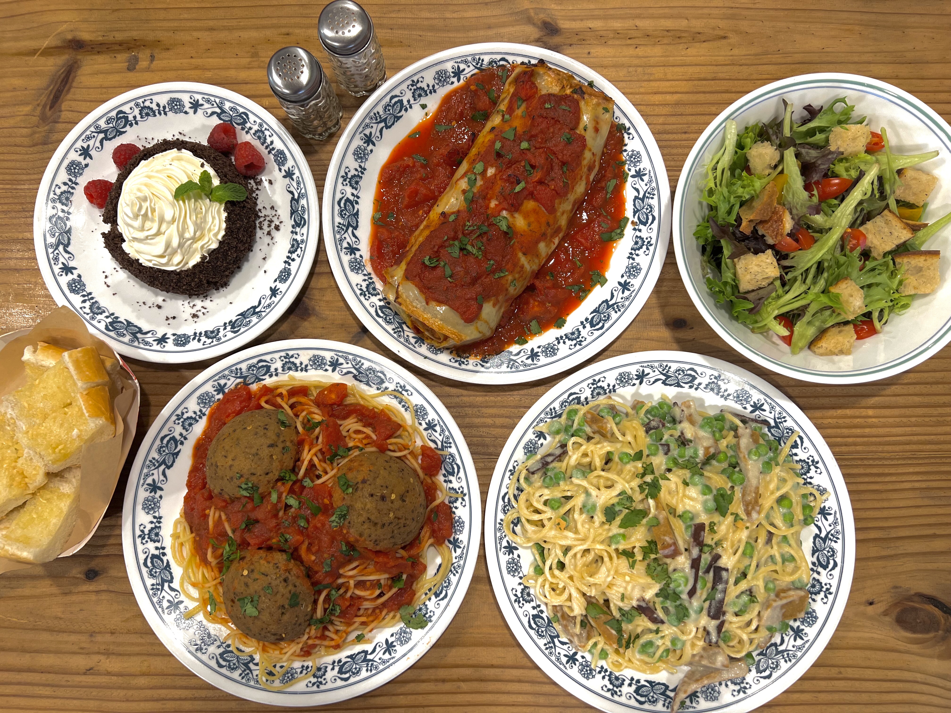 Arranged Food and Objects