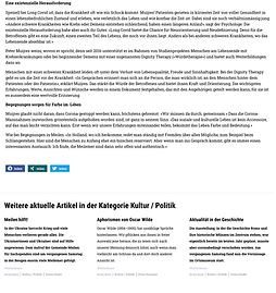 Meilener Anzeiger: Portrait über Peter Muijres