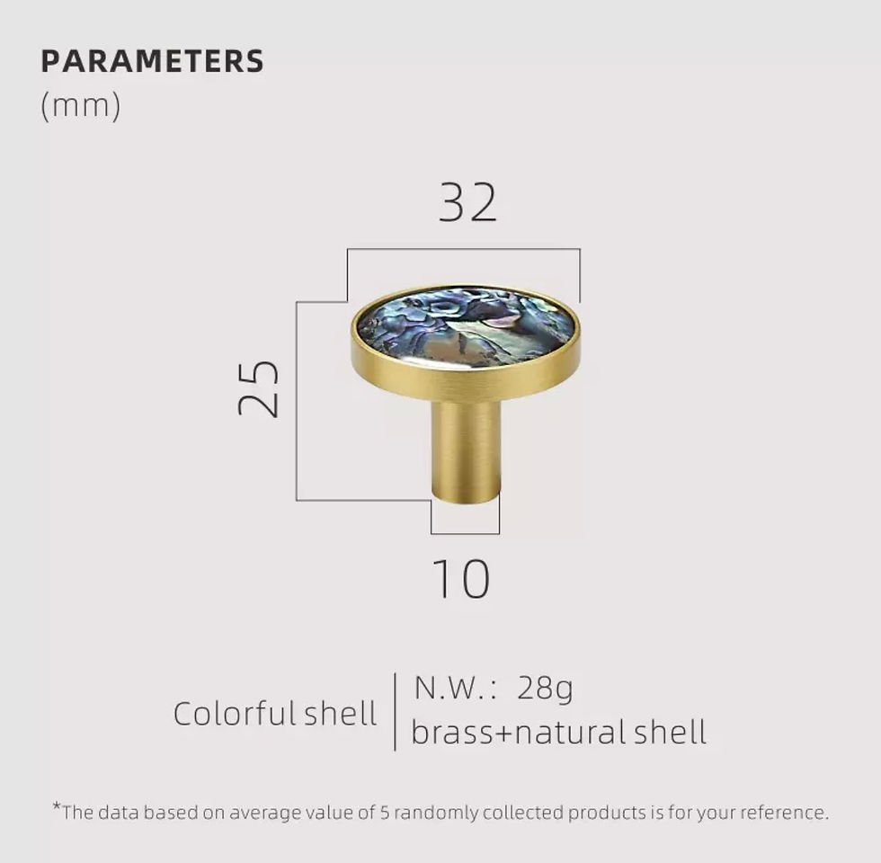 Thumbnail: Stone knobs ( Pair ) 