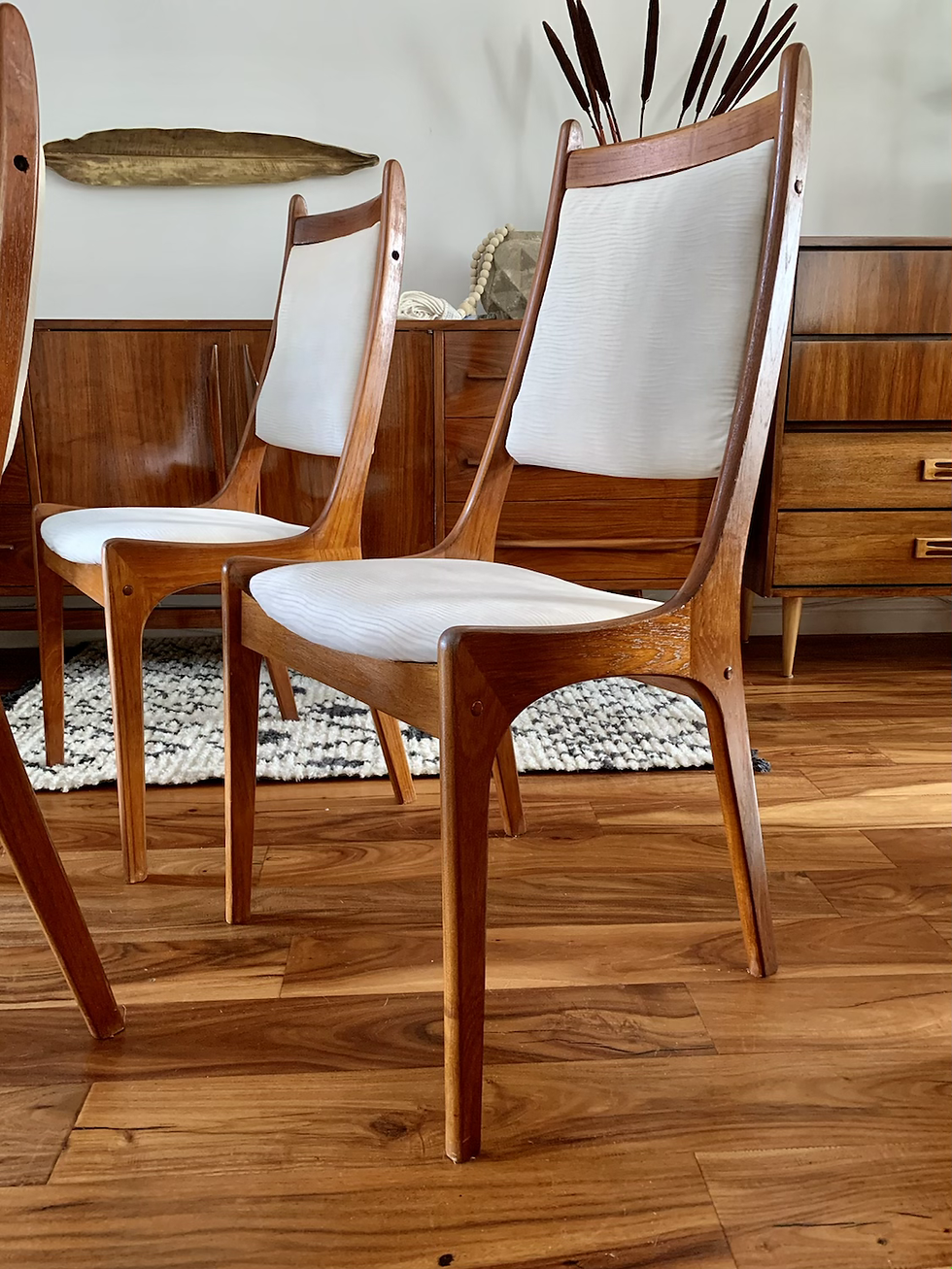 Thumbnail: Danish Teak Chairs 