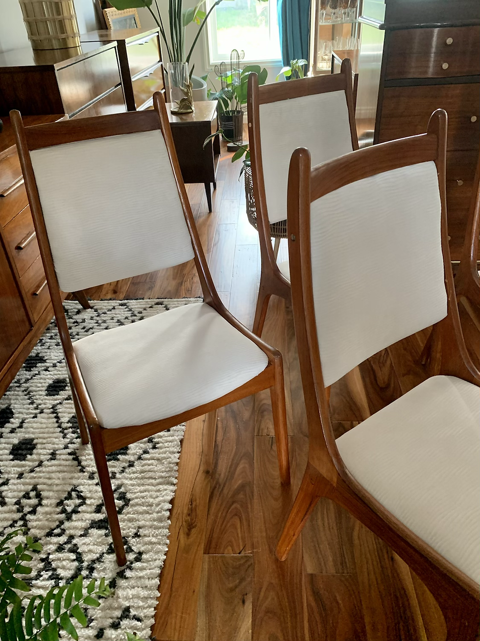 Thumbnail: Danish Teak Chairs 