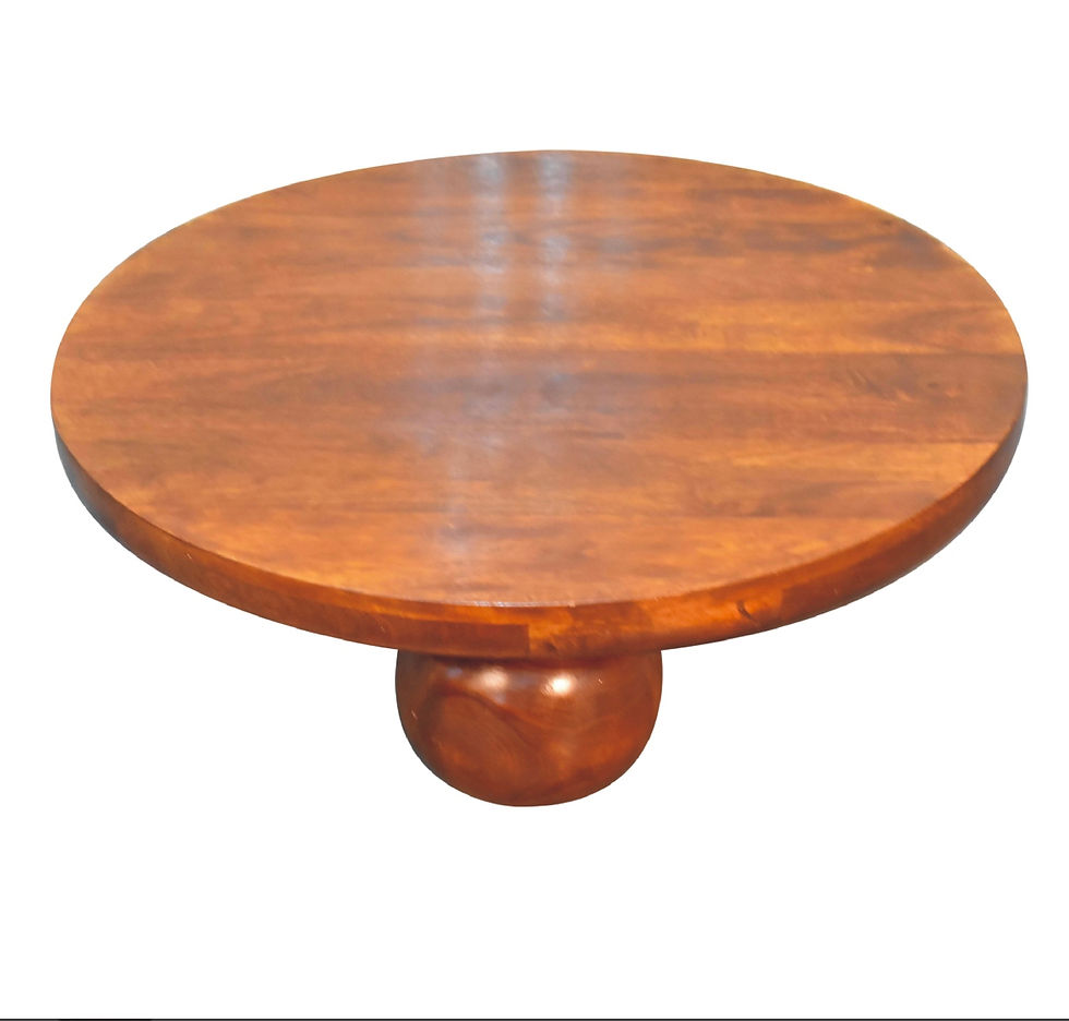 Thumbnail: Chestnut Central Ball Table 